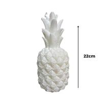 Vela Decorativa Abacaxi Branco - Lunne Import