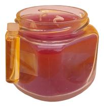 Vela Decorativa Artesanal Aroma De Uva + Frasco De Perfume - Velas da Jú