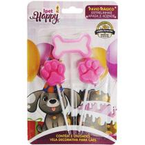 Vela Decorativa DOG iPet Happy para Cães
