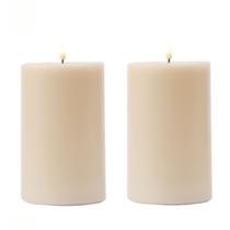 Vela Decorativa Pilar 8x12cm Kit 2 Unidades