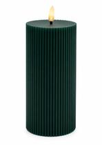 Vela Decorativa Verde em Parafina Eletrônica Led - 18cm Vela Decorativa Verde em Parafina Eletrônica Led - 18cm