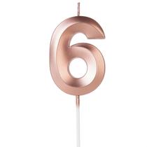 Vela Design Rose Gold Numero 6