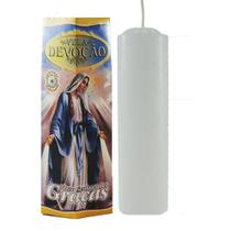 Vela Devoção Nossa Senhora das Graças 13cm Acompanha Oração Vela Devoção Nossa Senhora das Graças 13cm Acompanha Oração