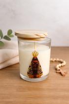 Vela Devocional Aromática de Nossa Senhora Aparecida 70g Vela Devocional Aromática de Nossa Senhora Aparecida 70g