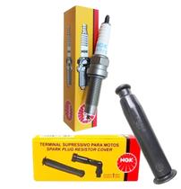 Vela E Terminal Cachimbo Honda Xre 300 2016 2017 2018 2019 2020 2021 2022 2023 Original Ngk