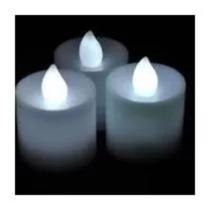 Vela elétrica de led branco grande