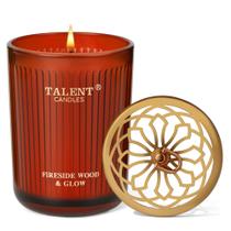 Vela em Pote TALENT Fireside Wood Glow 240ml Cera de Soja Vela em Pote TALENT Fireside Wood Glow 240ml Cera de Soja