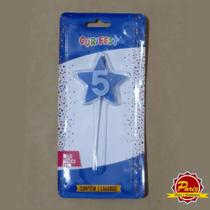 Vela Estrela Azul para Festa e Comemorações Curifest