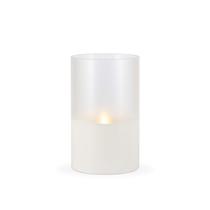 Vela Everlasting Glow 13 cm x 20 cm de vidro fosco Illumaflame Vela Everlasting Glow 13 cm x 20 cm de vidro fosco Illumaflame