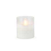 Vela Everlasting Glow 9 cm x 10 cm de vidro fosco Illumaflame Vela Everlasting Glow 9 cm x 10 cm de vidro fosco Illumaflame