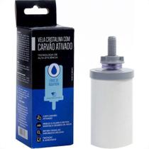 Vela Filtro Barro Elite Carvao Ativado 61 - Kit C/12 Vela Filtro Barro Elite Carvao Ativado 61 - Kit C/12