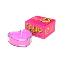 Vela fogo da paixão com glitter sexy fantasy