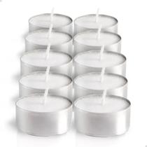 Vela Fondue Rechaud Jantar Branca 10 Peças Reforçada 1,7cm