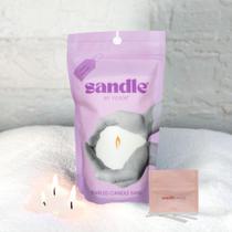 Vela Foton Sandle Pearled Candle 300ml Clean Laundry 120h