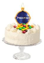 Vela Free Fire Gamer Decoração Aniversario Festa Infantil