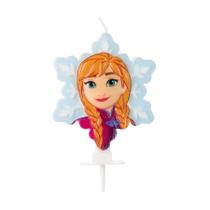 Vela Frozen - Anna - 1 unidade - Silver Festas - Rizzo