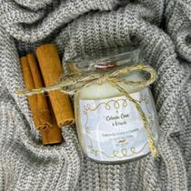 Vela Gabriela Cravo e Canela 85g - Cravo, Canela e Cacau