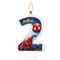 Vela Homem Aranha Festa De Aniversário De 1 Á 9 Anos