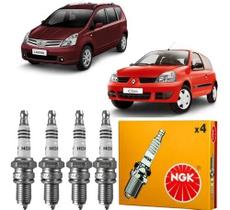 Vela ignicao clio duster sandero megane bkr6es z10 ngk