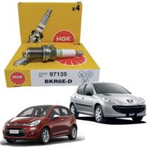 Vela Ignição Ngk Peugeot 207 1.4 Citroen C3 2008 2009 A 2014