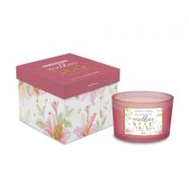 Vela Individual Aromatica Essencias Melhor Mae Do Mundo