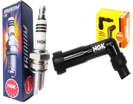 Vela Iridium e Cachimbo Yamaha Xtz 600 Super Tenere Xtz 750 Ngk