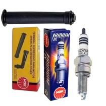 Vela Iridium Titan fan150 160 + Cachimbo Longo Competição Vela Iridium Titan fan150 160 + Cachimbo Longo Competição