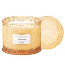Vela LA JOLIE MUSE Chai de abóbora e baunilha 350ml de cera de soja