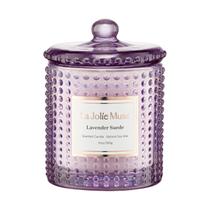 Vela LA JOLIE MUSE Lavender Suede 285g/75h de queima