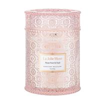 Vela LA JOLIE MUSE Rose Noir & Oud 539g/90h de tempo de queima