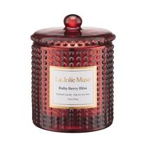 Vela La Jolie Muse Ruby Berry Bliss 285g de cera de soja Vela La Jolie Muse Ruby Berry Bliss 285g de cera de soja