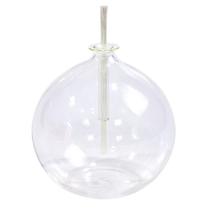 Vela Lamparina Redonda Bolinha De Vidro 300ml Grande Romantica - 1 Unidade