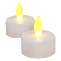 Vela LED Decorativa 3 cm de Altura 1 Unidade com Bateria Inclusa