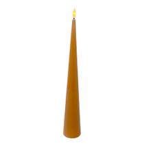 Vela led Iluminato a pilha 33,50cm terracota -L Hermitage