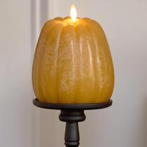 Vela LED Luminara Pumpkin de 4,9 x 6" Flickering Flame Vela LED Luminara Pumpkin de 4,9 x 6" Flickering Flame