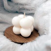 Vela Lembrancinhas Aromática Premium Mini Bubble 35g Sem Parafina