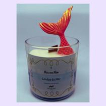 Vela Lendas do Mar 190g - Castanha e Amêndoas Vela Lendas do Mar 190g - Castanha e Amêndoas