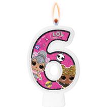 Vela LOL Surprise Festa De Aniversário De 1 Á 9 Anos