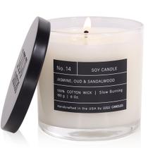 Vela Lulu Candles Jasmine, Oud e Sândalo 180mL