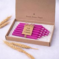 Vela Magenta Palito Comum 1 kg Espiritualidade, Transformação e Uso Espiritual Vela Magenta Palito Comum 1 kg Espiritualidade, Transformação e Uso Espiritual