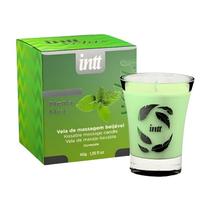 Vela Massagem Beijável Sabor Menta 30g Intt Vela Massagem Beijável Sabor Menta 30g Intt