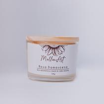 Vela Mellin Art Perfumada Rosa Damascena