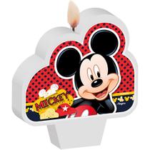 Vela Mickey Mouse Clássico Para Bolo - Aniversário E Festa
