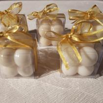 Vela Mini Bubble Decoração Presente Sem Aroma Likare 40g Vela Mini Bubble Decoração Presente Sem Aroma Likare 40g