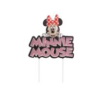 Vela Minnie Glitter Rose Gold - SilverFesta Vela Minnie Glitter Rose Gold - SilverFesta