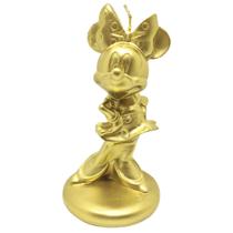 Vela minnie mouse gigante 3d dourada para festa e decoracoes Vela minnie mouse gigante 3d dourada para festa e decoracoes