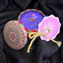 Vela na Lata Nebulosa 70g - Cedro e Patchouli