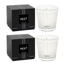 Vela NEST New York, folha de cedro e lavanda, 3 mechas, 625 ml x2