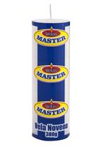 Vela Novena (9 dias) 380g Branca Parafina Pura - 06 unidades