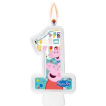 Vela Numeral 1 Peppa Pig Un - Regina